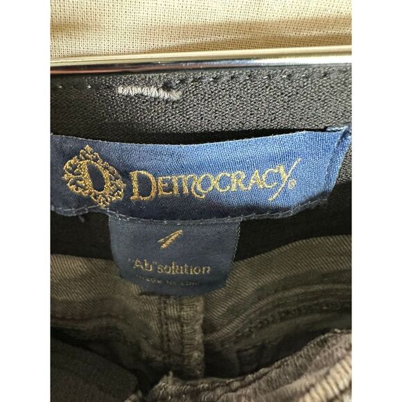 Democracy Jeans Ab Solution Women's‎ Gray Snakeskin Stretch Denim Skinny Ankle 4 - Picture 6 of 8